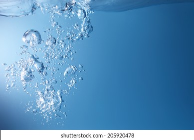 Fresh Water With Bubbles 