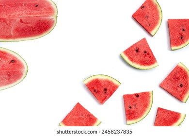 Fresh watermelon fruit, Top view - Powered by Shutterstock