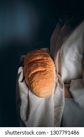 Fresh white bread