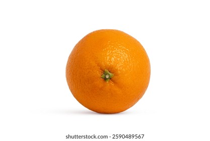 Fresh whole orange fruit isolated, Ehime Orange 