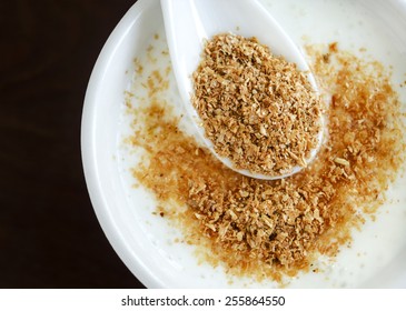 Fresh Yogurt With Wheat Bran