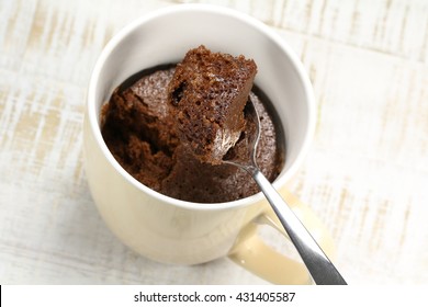 Freshly Baked Chocolate Mug Cake