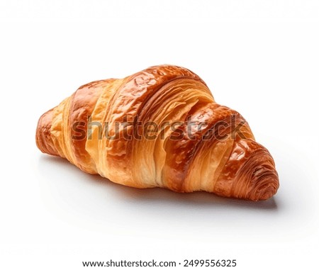 Similar – Image, Stock Photo Closeup of freshly baked tasty loaf of bread with crispy crust placed on wooden table in kitchen at bakehouse