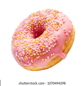 freshly baked donut isolated on white background - Powered by Shutterstock