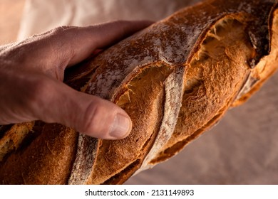 A Freshly Baked Homemade French Bread