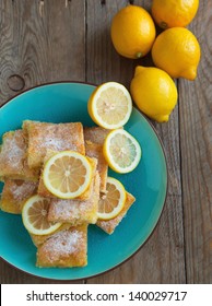 Freshly Baked Lemon Squares