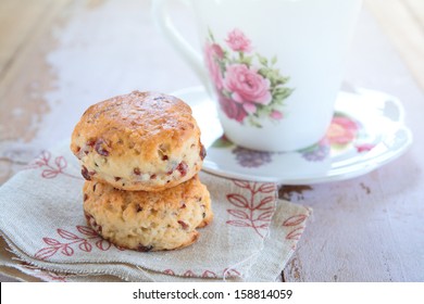 Freshly Baked Scones, Tea Time