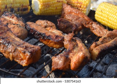 BBQ RIBS All Weather Banner Sign Barbeque Texas Plate Barbecue