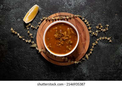 Freshly Ground Hot Okra Soup