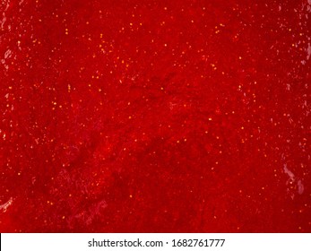 Freshly Made Strawberry Jam Texture