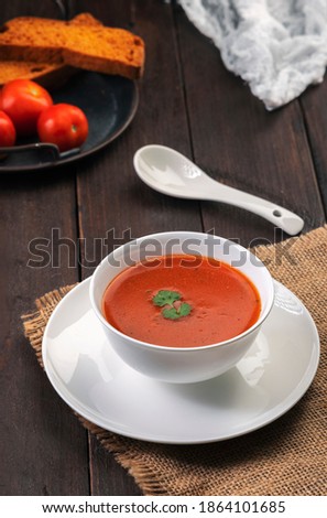 Similar – Pumpkin soup Food