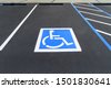 handicap parking lot