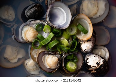 Freshwater clam soup.
				Good for your health.