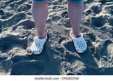 433 Woman crocs Images, Stock Photos & Vectors | Shutterstock