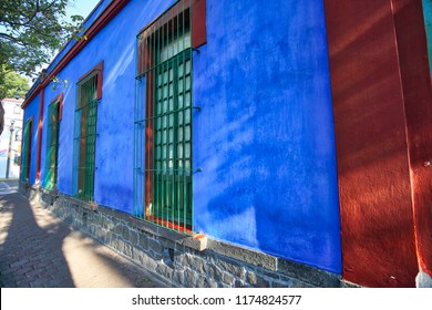 Frida Kahlo Museum In Coyoacan