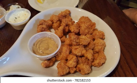 fried alligator