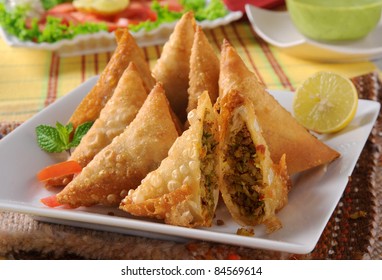 Fried Beef Samosa