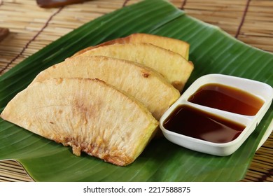 Fried Breadfruit Looks Delicious And Delicious, Typical Indonesian Food