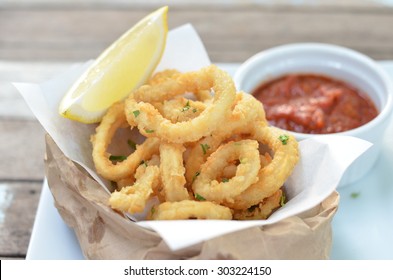 Fried Calamari Rings