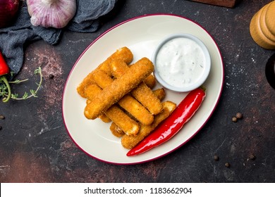 Fried Cheese Sticks