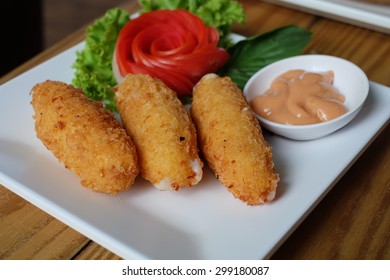 Fried Cheese Sticks