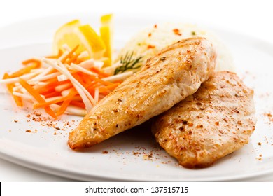 21,170 Grilled chicken rice salad Images, Stock Photos & Vectors ...
