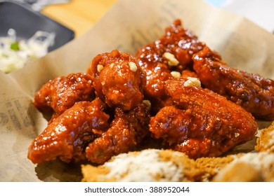 4,613 Korean Style Fried Chicken Images, Stock Photos & Vectors ...