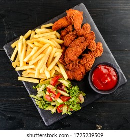 42,919 Fried Chicken Nuggets Images, Stock Photos & Vectors 