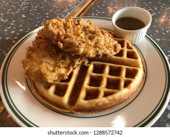 Fried Chicken And Waffle