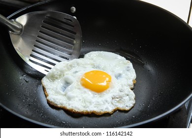 Fried Egg In A Frying Pan