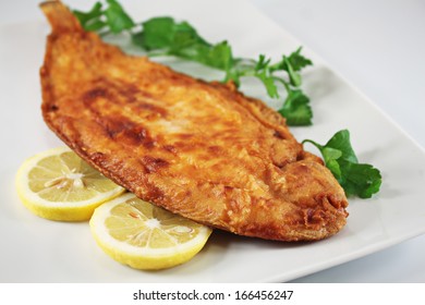 Fried Fish Lemon Sole