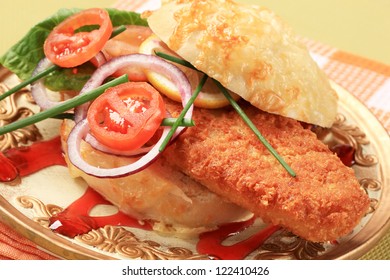 Fried Fish Sandwich 