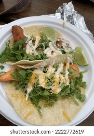 Fried Fish Tacos With Lime