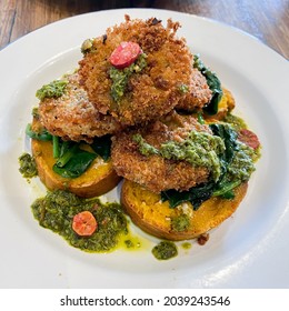 Fried Green Tomato With Pumpkin