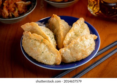 Fried Mandu On A Plate