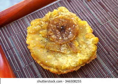 Fried Plantain Tostones (patacones)