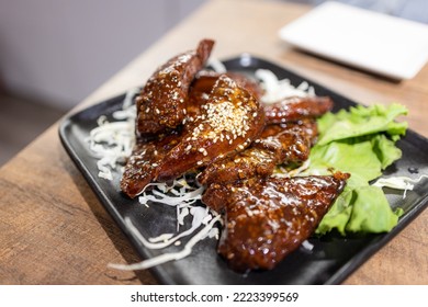 Fried Pork Liver With Black Pepper Sauce