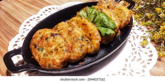 Fried Potato Cake Or Perkedel Kentang