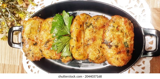 Fried Potato Cake Or Perkedel Kentang