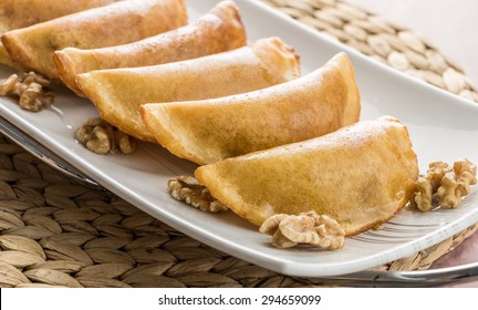 Fried Qatayef