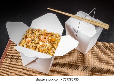 Fried Rice Of Chinese Takeout