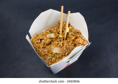 Fried Rice Take Out Top Down