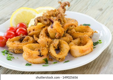 Fried Squid Rings