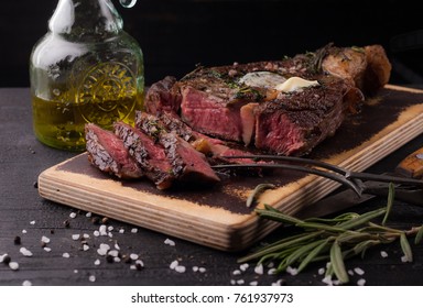 Fried Steak On Bone