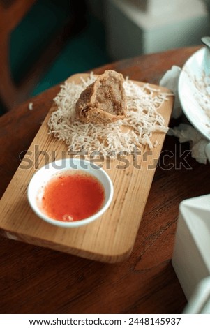 fried tahu walik. Tahu Walik is a typical Indonesian snack made from tofu