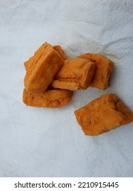 Fried Tofu With Yellowish Brown Color And Crunchy Texture