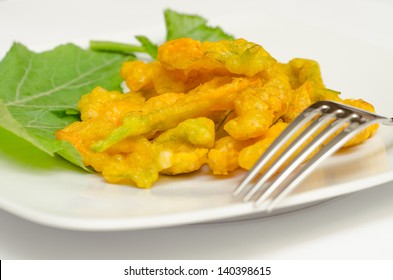 Fried Zucchini Flowers