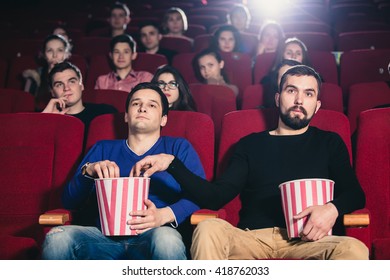 A Friend Of Stealing Popcorn In The Cinema