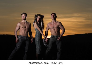 Sexy Twins Macho Men Muscular Athletes Stockfoto Shutterstock