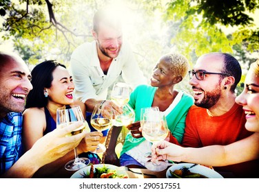 Happy Family Group Celebrate Together Friendship Stock Photo (Edit Now ...